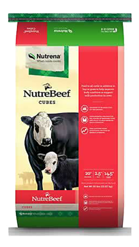 Nutrena NutreBeef 20% Cattle Cubes