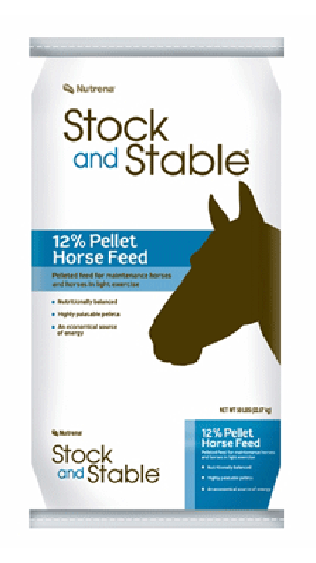 Stock and Stable 12% Pellet Horse Feed