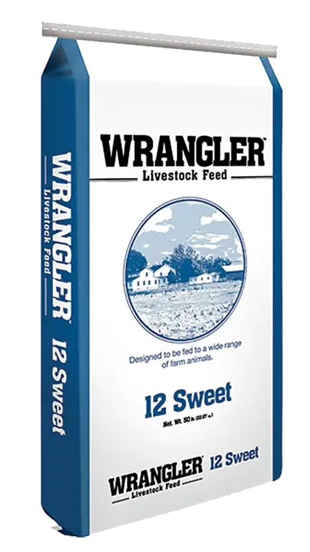 Wrangler 12 Sweet Textured Livestock Feed